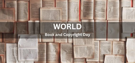 World Book and Copyright Day  [विश्व पुस्तक एवं कॉपीराइट दिवस]